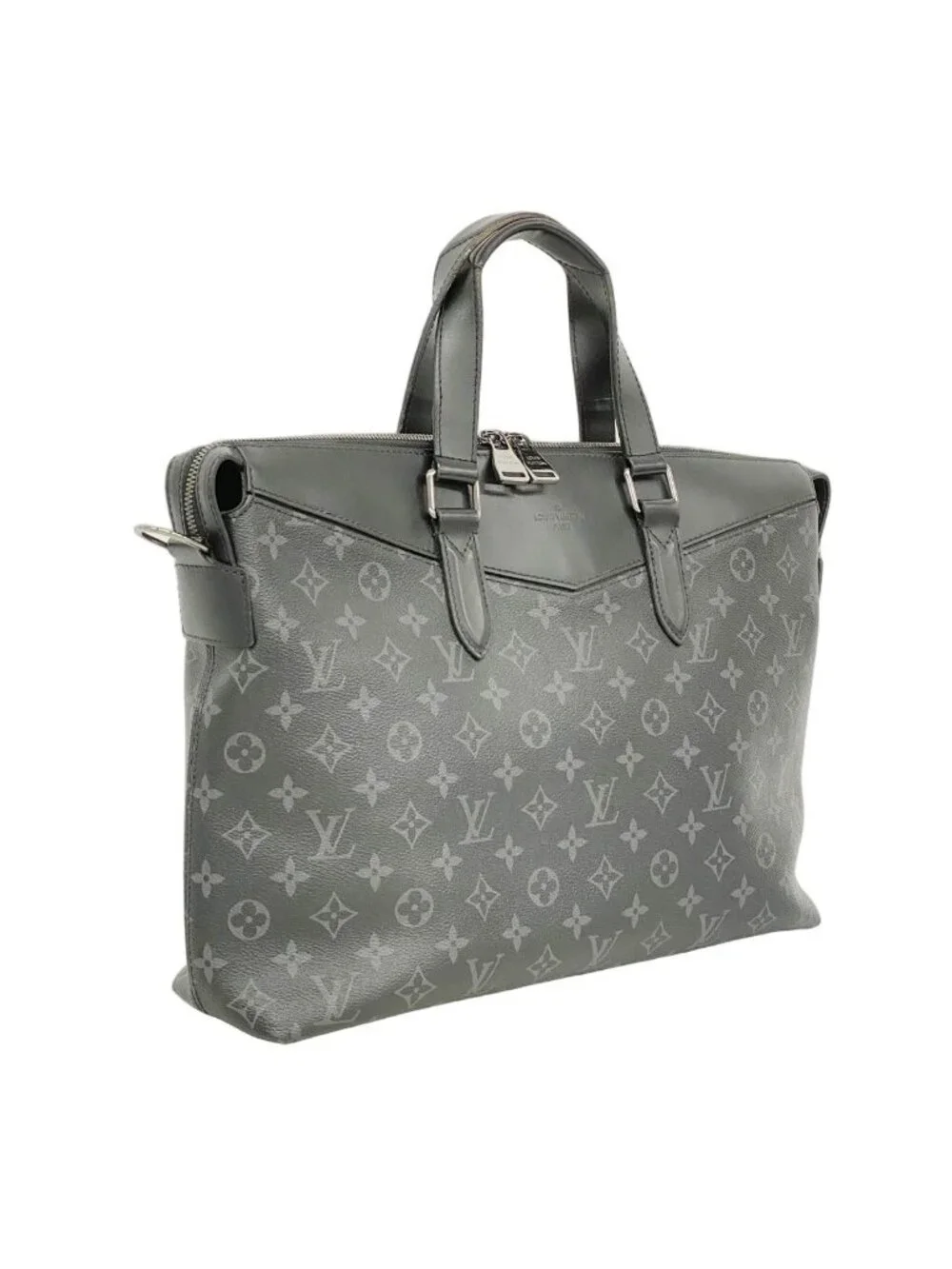 Louis Vuitton Business Monogram Eclipse Briefcase Explorer Black 2-Way